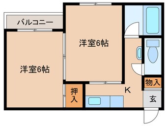 間取図 サンハイツつじむら