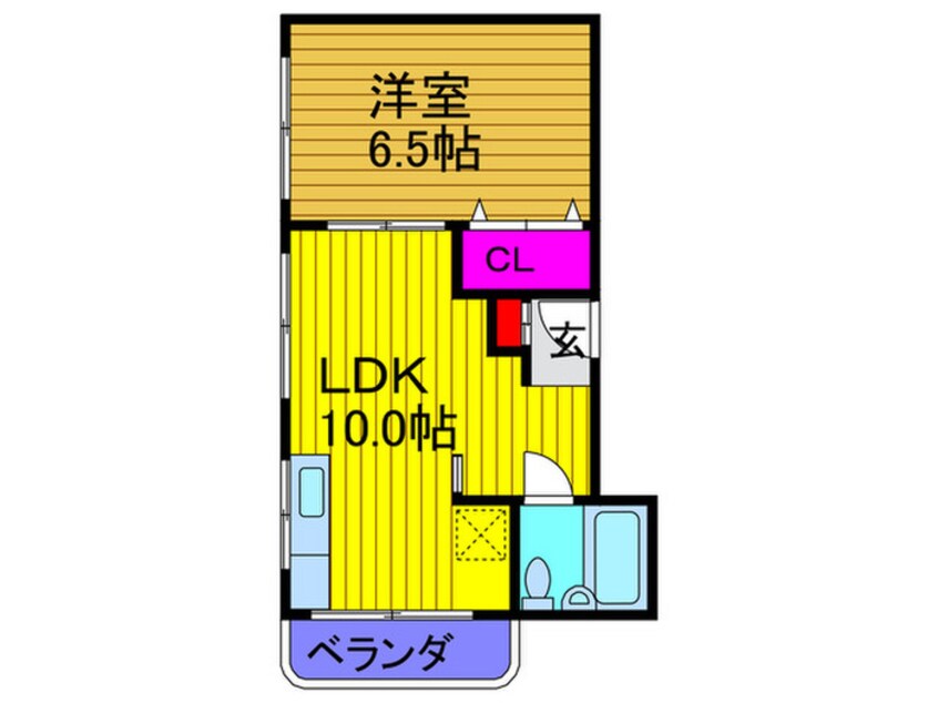 間取図 くさかマンション