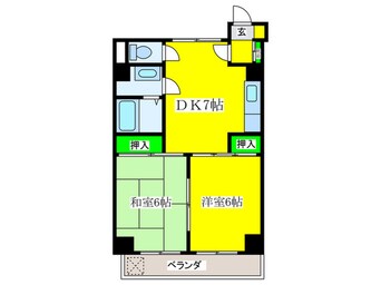 間取図 鷺乃成ビル
