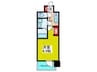 S-RESIDENCE城東SEVER 1Kの間取り