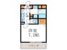 Ａｌｐｈａ鴨川 1Kの間取り