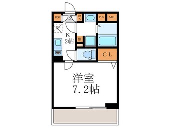 間取図 Ａｌｐｈａ鴨川