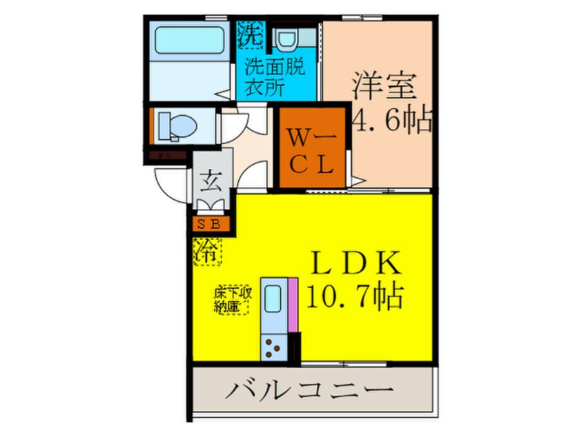 間取図 Ｆｌｏｗｅｒ　Ｏｒｉｇｉｎａｌ