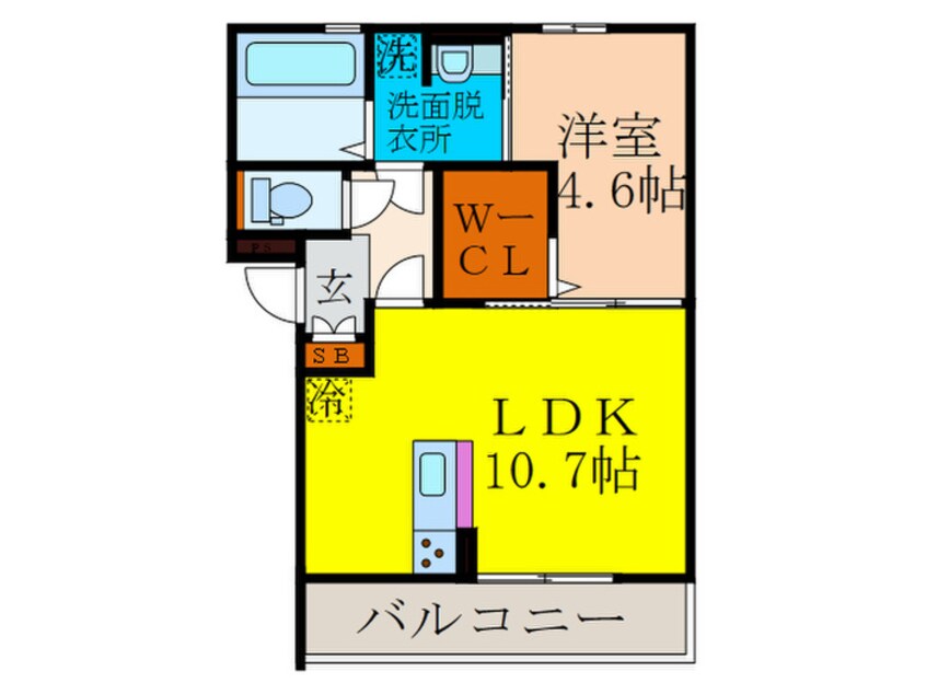 間取図 Ｆｌｏｗｅｒ　Ｏｒｉｇｉｎａｌ