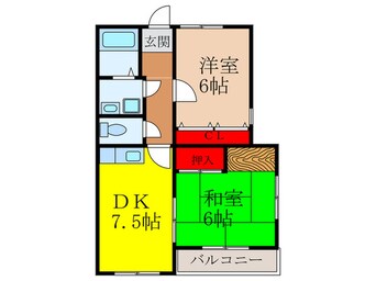 間取図 パルコ－ト神田