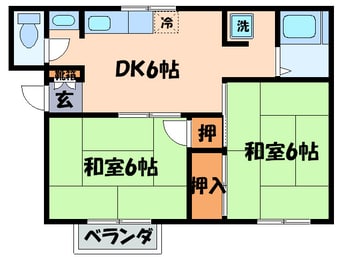 間取図 リベラルコ－ポ阪口