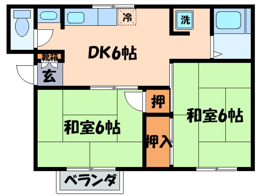 間取図 リベラルコ－ポ阪口