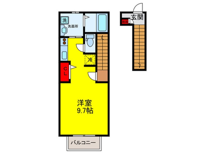 間取り図 アレグレス栄町