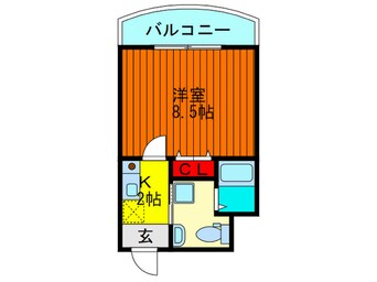 間取図 プラ・ディオ森小路セレニテ