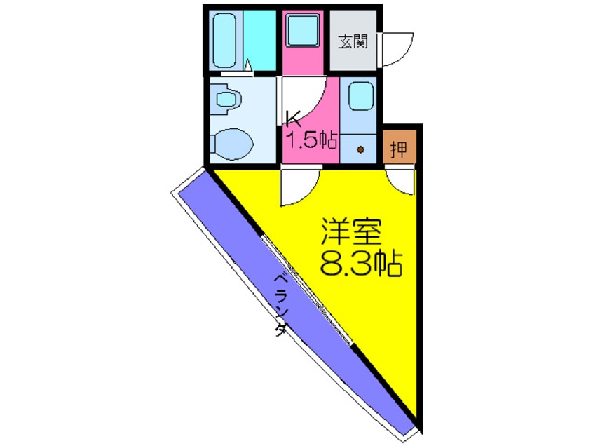 間取図 セイワパレス堂島シティ