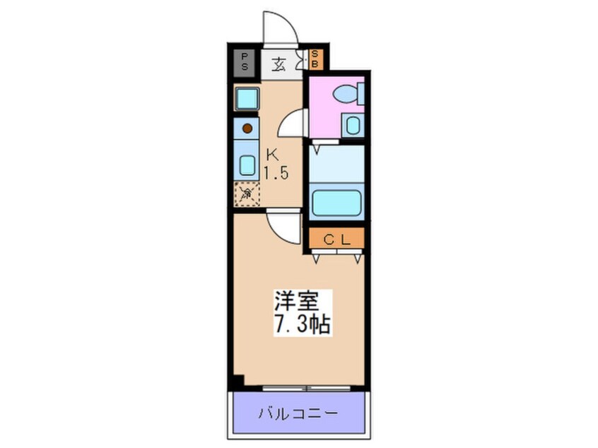 間取図 セイワパレス堂島シティ