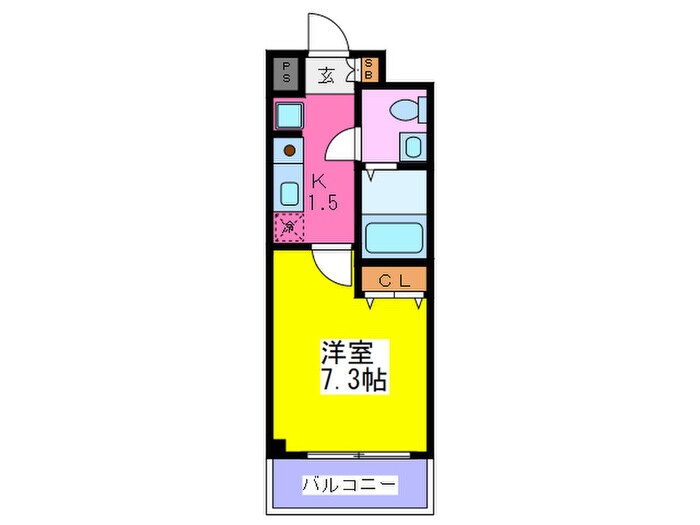 間取り図 セイワパレス堂島シティ