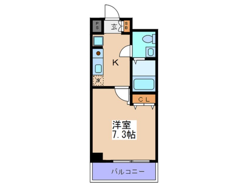 間取図 セイワパレス堂島シティ