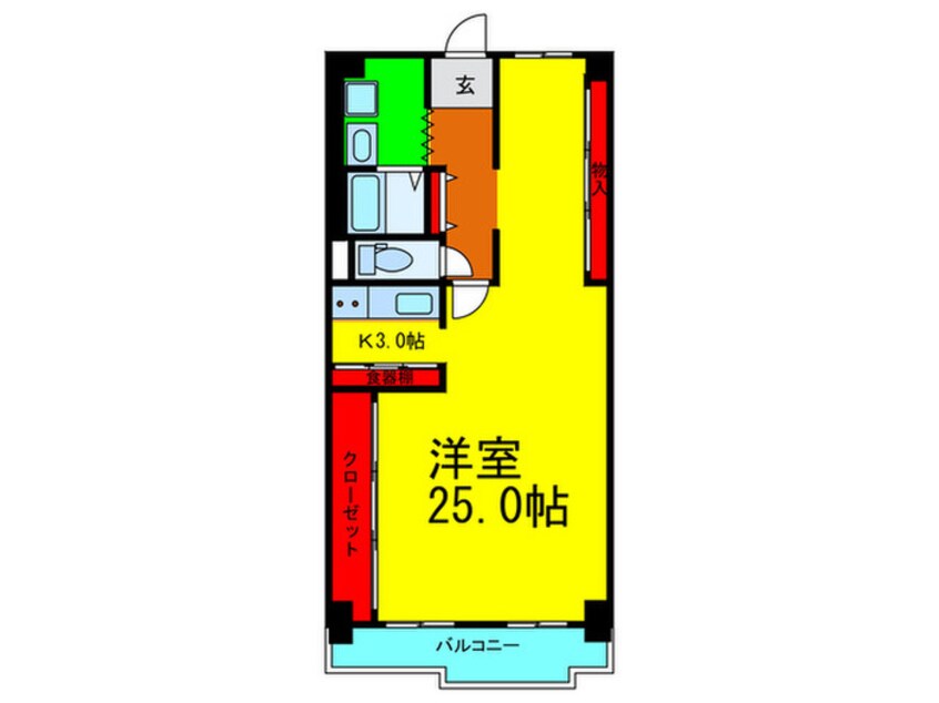 間取図 サニ－コ－ポ枚方光善寺(210)