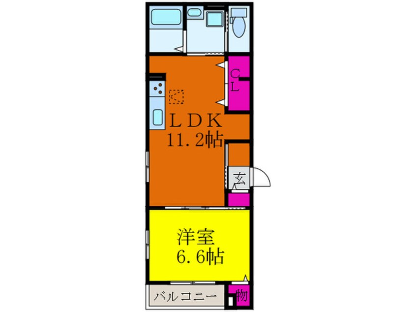 間取図 エスペランサ