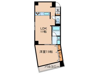 間取図 幸田マンション新深江