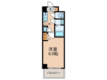 間取図 ﾍﾞｲｻｲﾄﾞﾊﾟｰｸOSAKAﾉｰｽﾚｼﾞﾃﾞﾝｽ