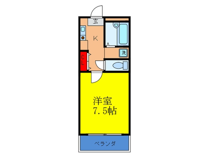 間取り図 グランベイ豊新