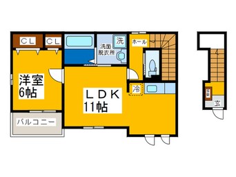 間取図 ユーヴェS　Ⅵ