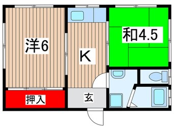 間取図 阪本ハイツ