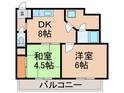 ファ－ストハウスの間取図