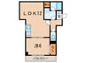 ファ－ストハウス 1LDKの間取り
