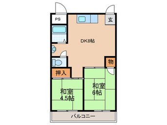 間取図 サニーコーポ