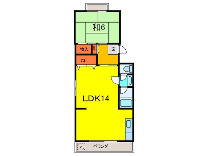間取り図 学水ハイツ