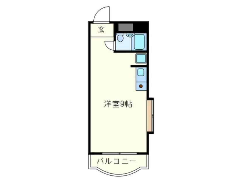 間取図 ハイライフ王子公園