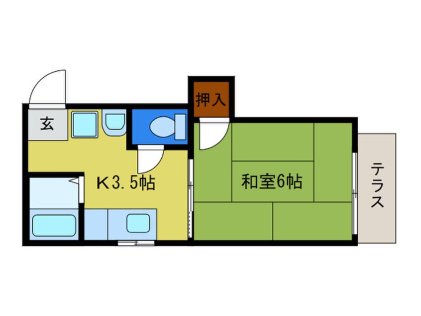 間取図 Ｍａ　Ｄｏｕｃｅ北山