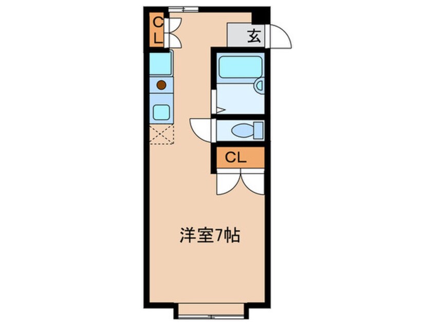 間取図 エステートピアＹ