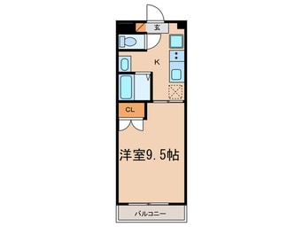 間取図 Eau　de Vie 槙島