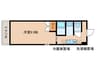 Eau　de Vie 槙島 1Rの間取り