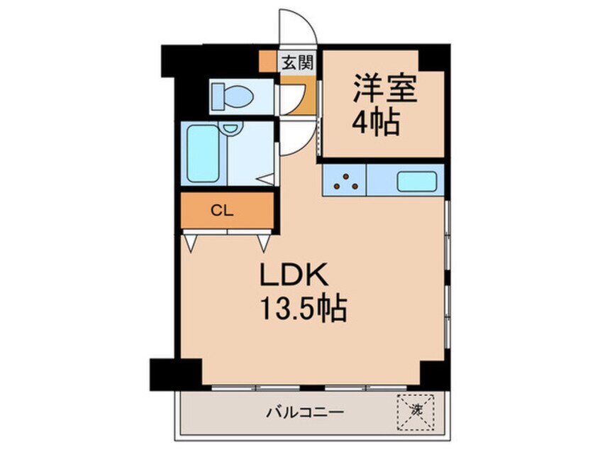 間取図 ダイアパレス三国一号館（202）