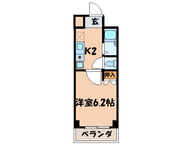 間取り図 ラリティ田中