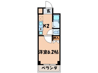 間取図 ラリティ田中