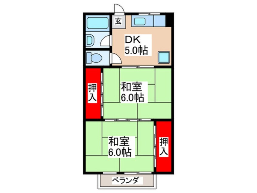 間取図 メゾンＯＡＣ