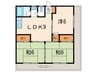 甲南第二東灘ハイム（１０６） 3LDKの間取り