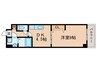 felicia うさぎ 1DKの間取り