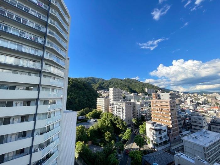 室内からの展望 ｴｽﾃﾑｺｰﾄ新神戸Ⅱ駅前山手(1105)