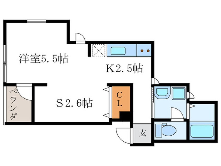 間取図 Rose Garden 兵庫