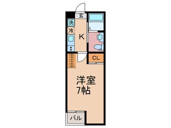 間取図 Kamo　River清水五条