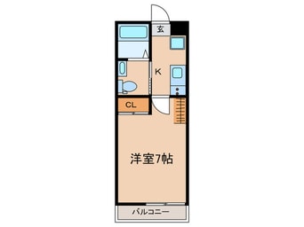 間取図 Kamo　River清水五条