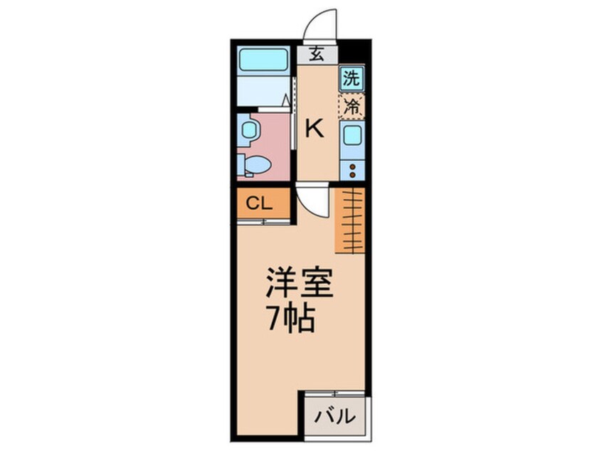 間取図 Kamo　River清水五条