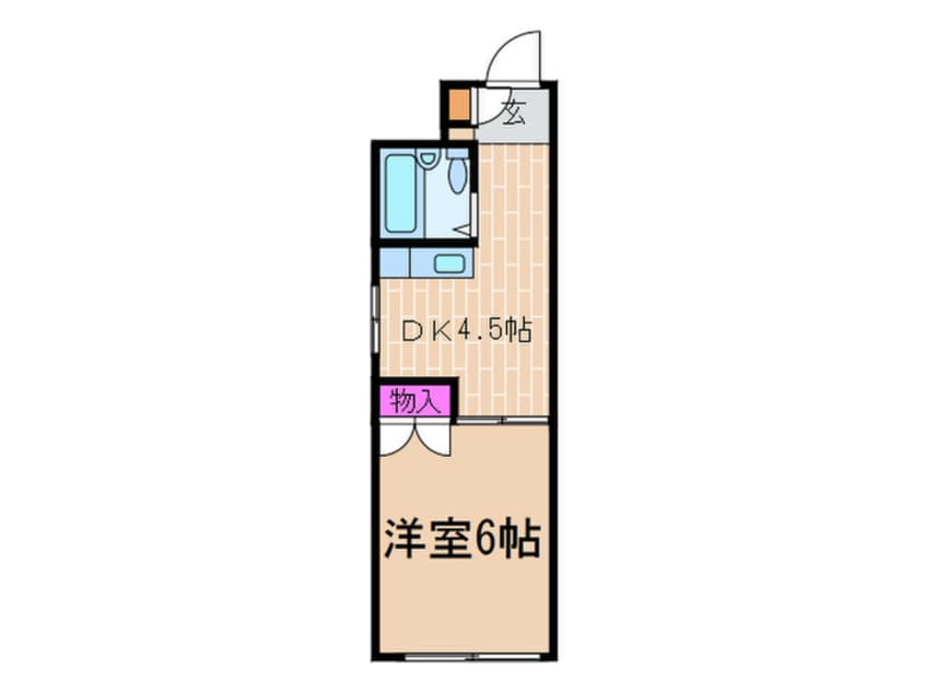 間取図 シ－ド平野