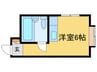 シ－ド平野 1Rの間取り