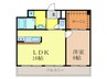 コリ－ヌ江坂 1LDKの間取り
