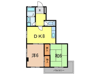 間取図 ウエステル甲子園