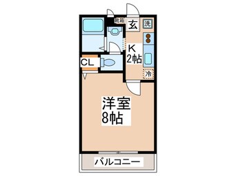 間取図 グリーンベレーＡ棟