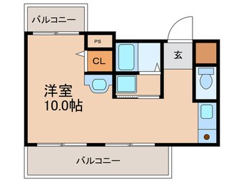 間取図 グリ－ンハイツ浮田